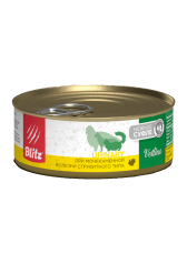 Blitz Urinary влажный корм для кошек при мочекаменной болезни струвитного типа 100гр Blitz Urinary влажный корм для кошек при мочекаменной болезни струвитного типа 100гр